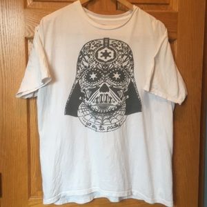 Darth Vader Star Wars T shirt. Spanish espanol